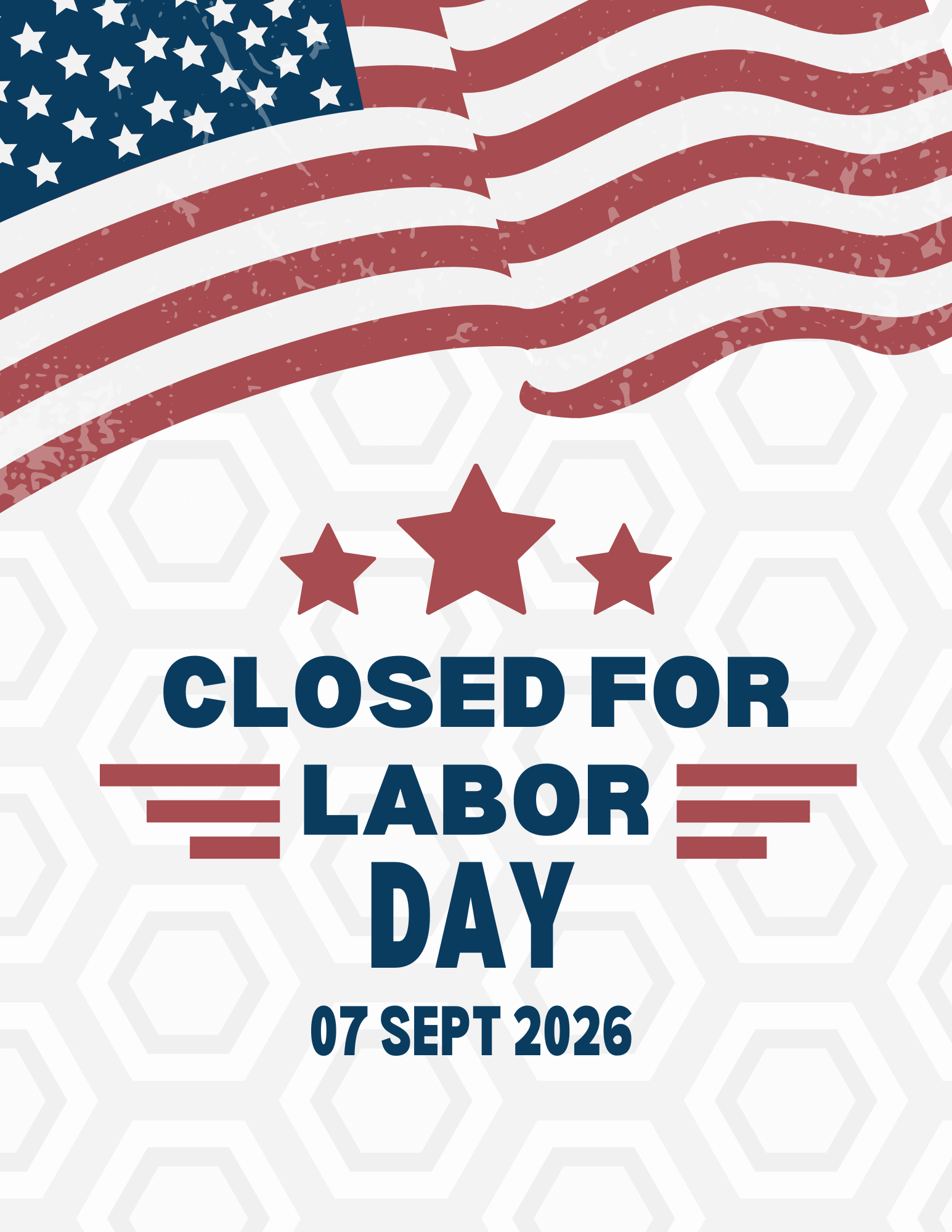 Closed Labor Day